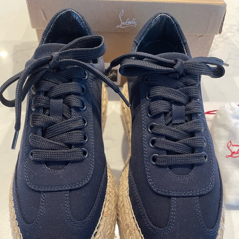 BNIB Christian Louboutin Espasneak Platform Sneakers 38